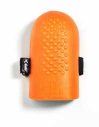GUARD KNEE ORANGE PVC WITH DOUBLE STRAP K1 OR/DS