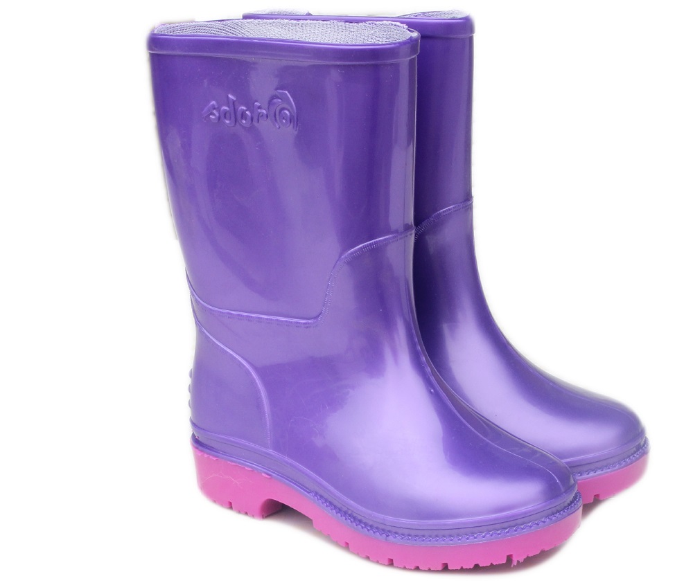 PRINTED GUMBOOTS KIDDIES AOBA GB-KT PURPLE CERISE | Select PPE