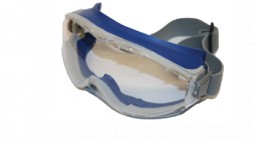 PRIDE GOGGLES BLUE POLYCARBONATE CLEAR COMES WITH ELASTIC