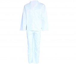 PRIDE CONTI SUIT OVERALL WHITE POLYCOTTON