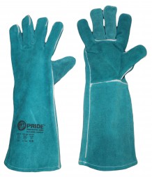 PRIDE SUPERIOR LEATHER PADDED WELDING GLOVES