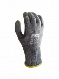 Storm Cut 5 (C) Glove with polyurethane coating on palm & nitrile thumb crotch reinforcement